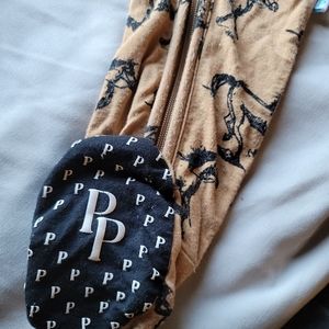 Dakota posh peanut footie pjs